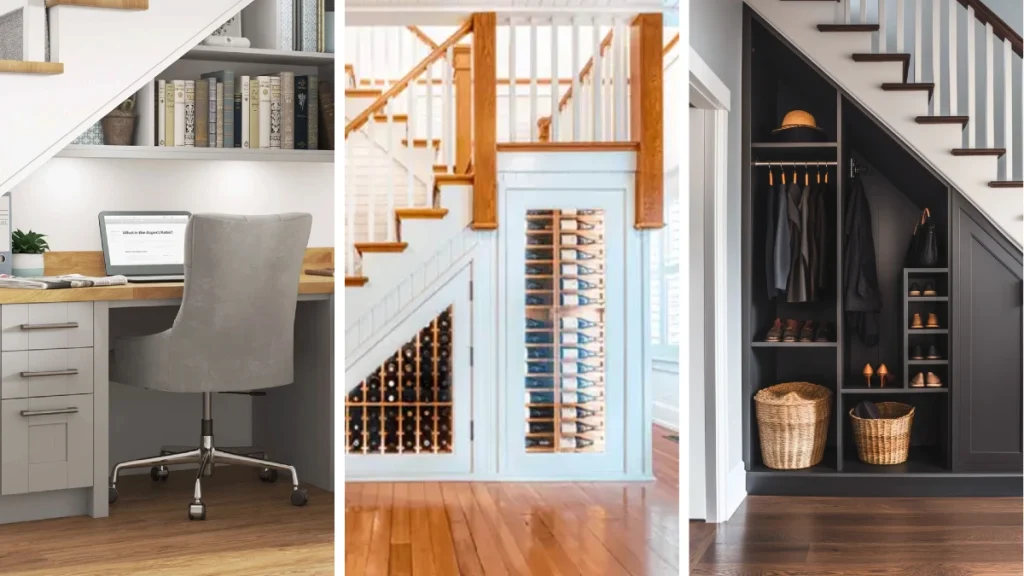 8 idées concrètes pour aménager l&rsquo;espace sous l&rsquo;escalier