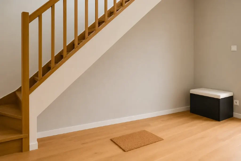 Espace vide sous mon escalier